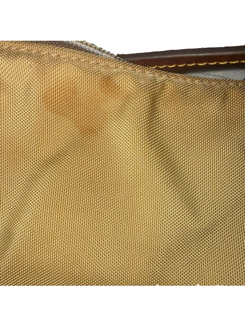 Dooney & Bourke Tan Canvas Crossbody with Brown Leather Trim - Picture 5 of 10